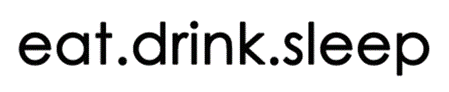 logo of eat drink sleep magazine