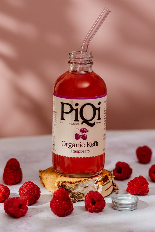 Raspberry Kefir Water