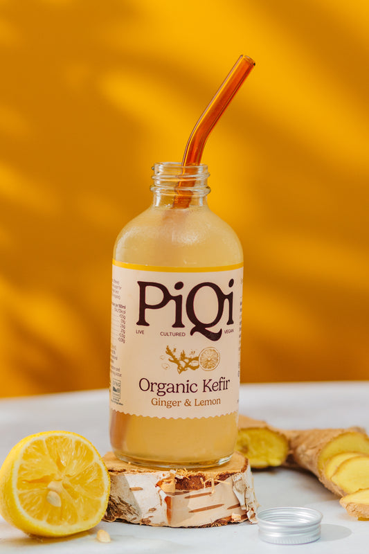 Ginger & Lemon Kefir Water