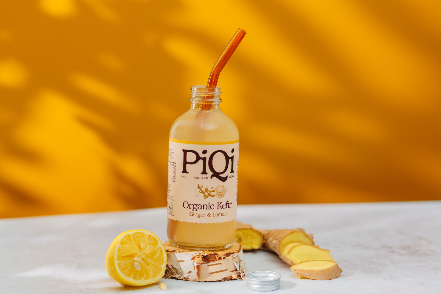Ginger & Lemon Kefir Water