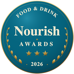 Nourish Food & Drink Awards 2026 badge